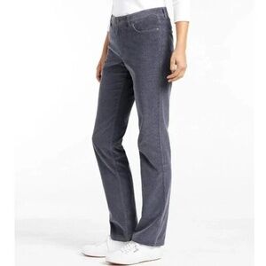 L.L. Bean Women's Straight Leg Pants - Gray